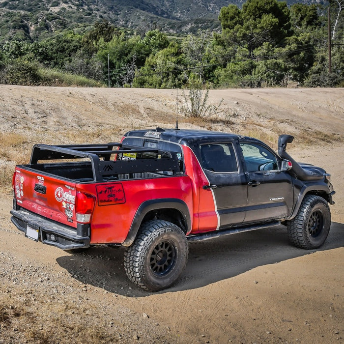 Porte-bagages Westin 05-21 Toyota Tacoma Overland de 5 pieds - Noir texturé