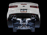 Échappement arrière AWE Tuning 16-19 Chevrolet Camaro SS - Édition Touring (embouts quadruples chromés argentés)