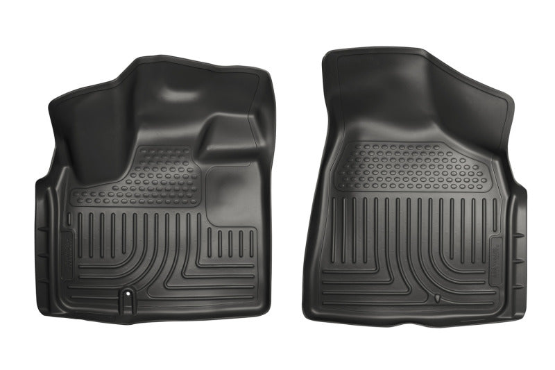 Revêtements de sol noirs Husky Liners 08-12 Chrysler Town Country/Dodge Grand Caravan WeatherBeater