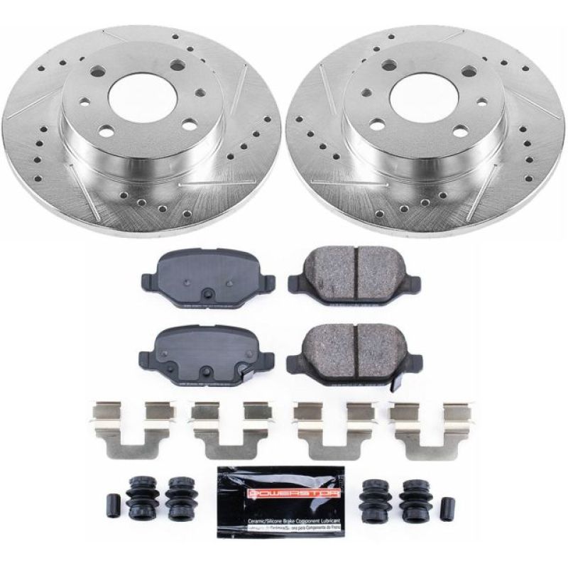 Kit de freins sport Power Stop 12-18 Fiat 500 arrière Z23 Evolution