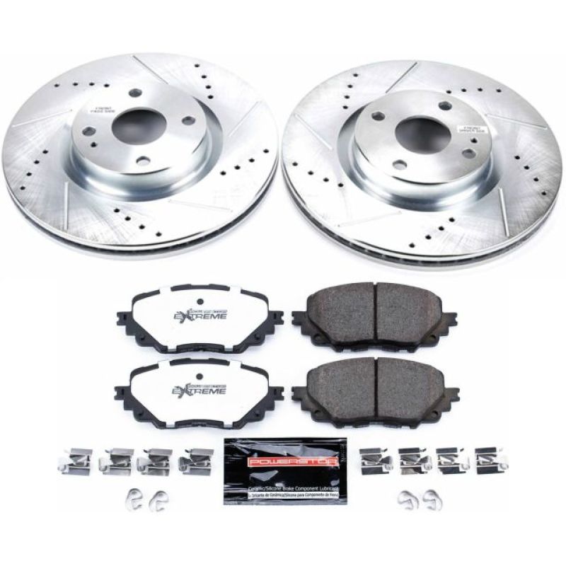 Kit de freins Power Stop 17-19 Fiat 124 Spider Z26 Street Warrior avant