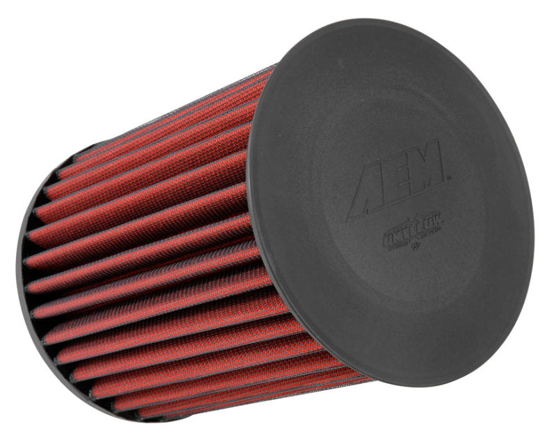 Filtre à air AEM DryFlow - Rond 2,75 po ID x 6,25 po OD x 8,25 po H pour Ford/Volvo 2007-2014