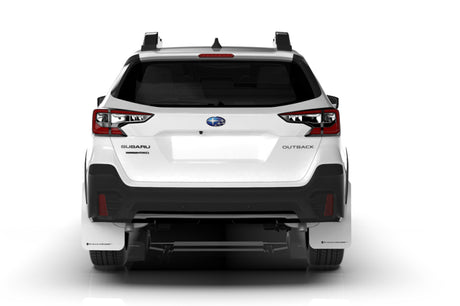 Bavette garde-boue Rally Armor 20-22 Subaru Outback noire UR avec logo blanc