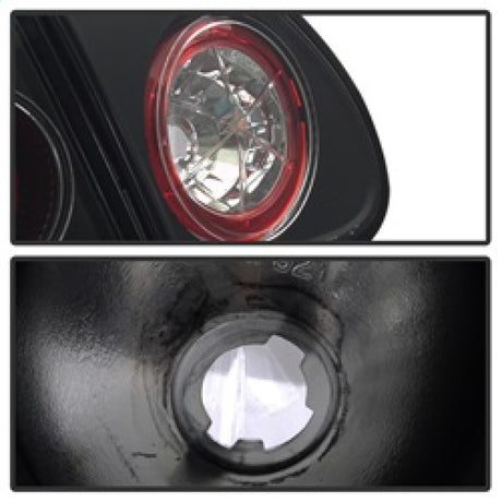 Feux arrière Spyder Toyota Corolla 03-08 de style européen, noir ALT-YD-TC03-BK