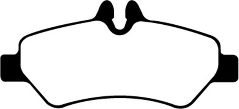 Plaquettes de frein arrière EBC 07+ Dodge Sprinter 2500 Greenstuff