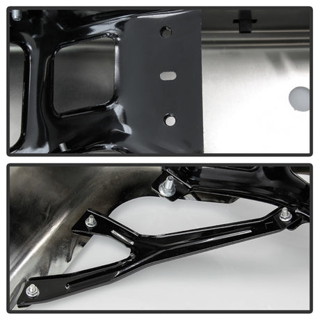 xTune 09-18 Dodge Ram 1500 avec capteur de stationnement Pare-chocs arrière en acier de style OEM - Chrome RB-DR09-SET-WS-C