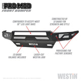 Pare-chocs avant Westin 16-19 Chevy/GMC Silverado/Sierra 1500 Pro-Mod