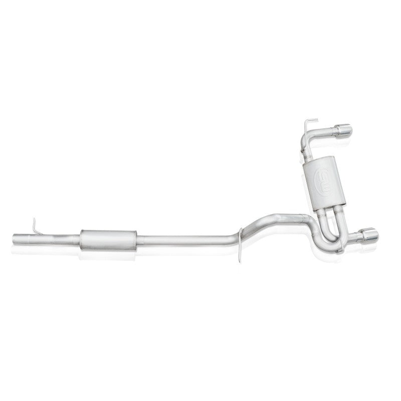 Échappement Catback pour Jeep Wrangler 2012-17 en acier inoxydable