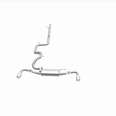 Échappement hautes performances MagnaFlow 10-12 Mazda 3 L4 2,5 L à hayon avec sortie arrière divisée en acier inoxydable