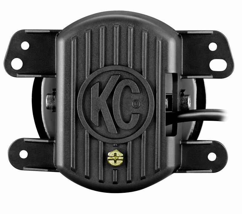 KC HiLiTES 07-09 Jeep JK Gravity G4 LED Light 10w SAE/ECE Clear Fog Beam (Single)