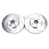 Disques de frein avant Power Stop 15-19 Kia Sedona Evolution percés et fendus - Paire