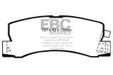 Plaquettes de frein arrière EBC 90-91 Lexus ES250 2.5 Greenstuff