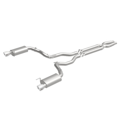 Catback MagnaFlow, SS, 3 po, Street, double embouts polis de 4,5 po, Ford Mustang GT V8 5,0 L 2015