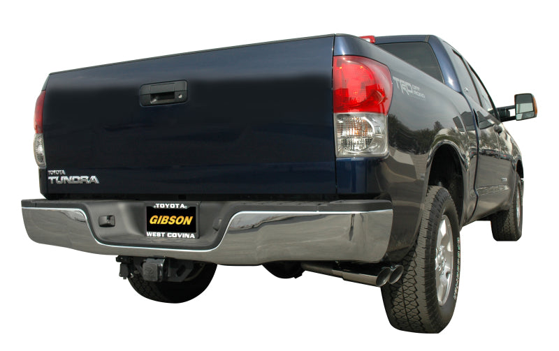 Gibson 10-19 Toyota Tundra SR5 4.6L 2.5in Cat-Back Dual Sport Exhaust - Aluminized