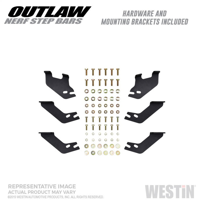 Marchepieds Westin 05-19 Toyota Tacoma Double Cab Outlaw Nerf