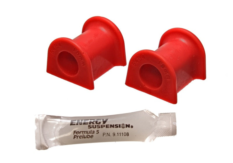 Bagues de barre stabilisatrice arrière rouges 18 mm pour Mitsubishi Eclipse FWD 95-99 Energy Suspension