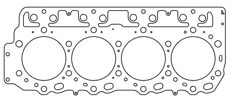 Joint de culasse gauche Cometic GM 6,6 L Duramax Diesel 01-06 4,100 pouces d'alésage 0,051 pouce MLS