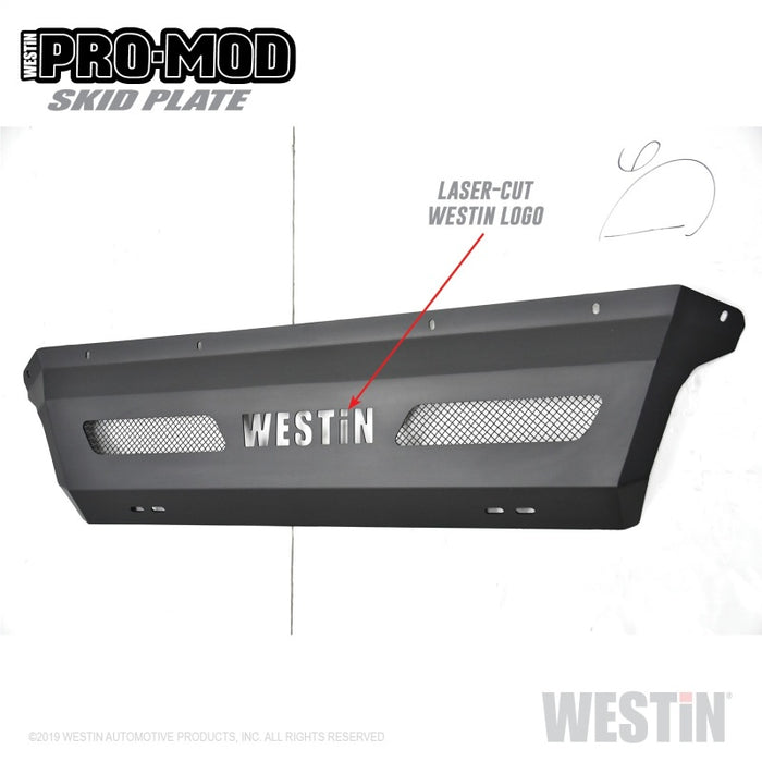 Plaque de protection Westin 11-16 Ford F-250/350/450/550 Pro-Mod - Tex. Blk