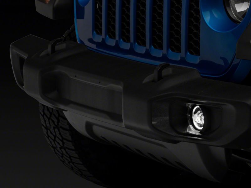 Feux antibrouillard à LED Axial Series avec halo pour Jeep Wrangler JK et JL 20-23 de Raxiom pour Jeep Gladiator JT 07-23