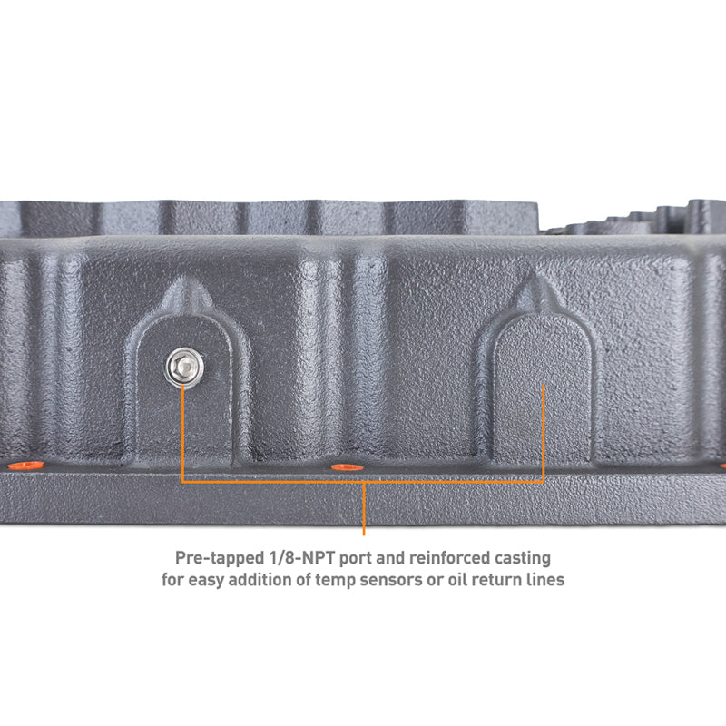 Carter de transmission Mishimoto 2007.5 + Ram 6.7L Cummins 68RFE - Coulée - GR