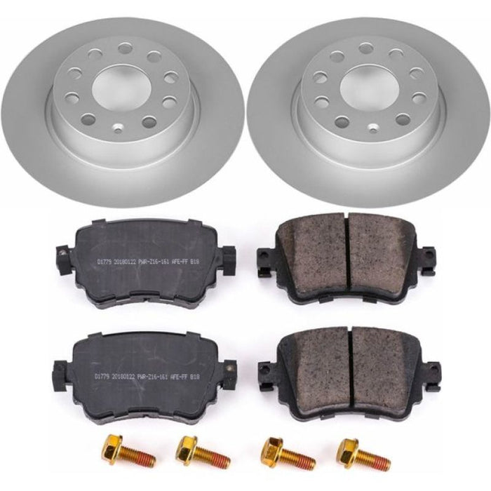 Kit de freins arrière Power Stop 15-18 Volkswagen Golf Z23 Evolution Sport avec revêtement