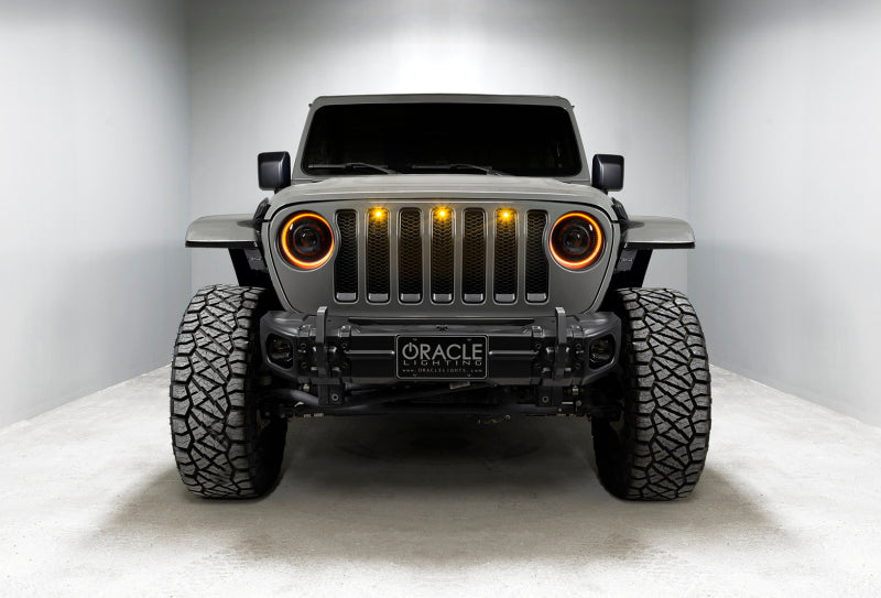 Phares projecteurs Oracle Jeep JL/Gladiator JT Oculus Bi-LED - Interrupteur ambre/blanc VOIR LA GARANTIE