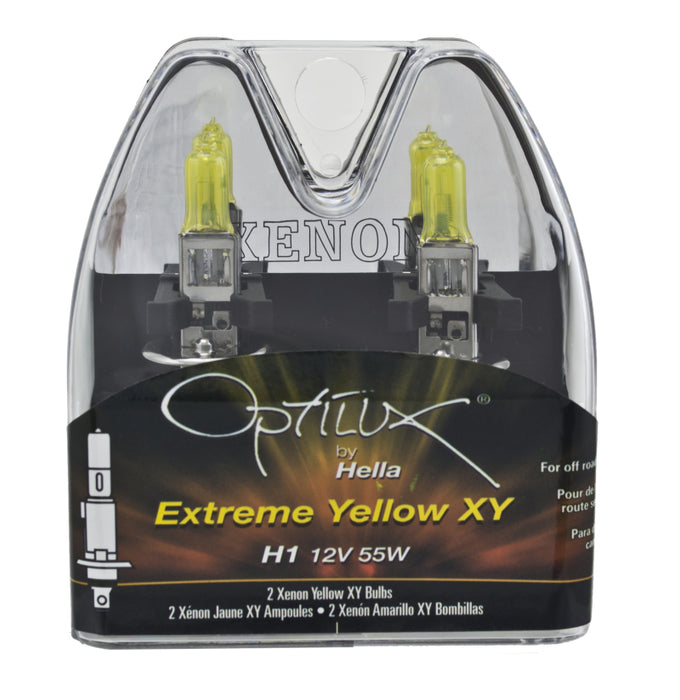 Ampoule Hella Optilux H1 12V/55W XY Jaune