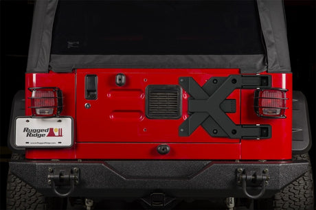 Charnière de porte-pneus Rugged Ridge Spartacus HD moulée 97-06 TJ