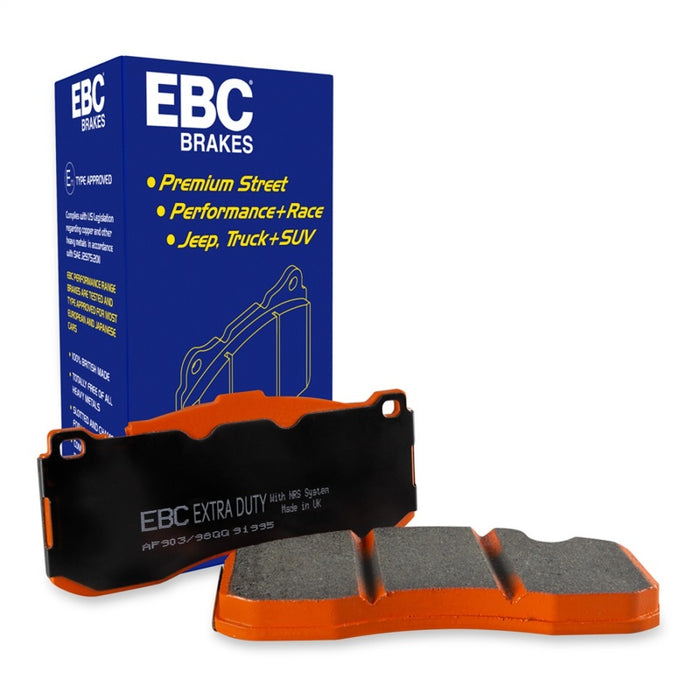 Plaquettes de frein EBC Brakes Extra Duty Performance pour camions et VUS