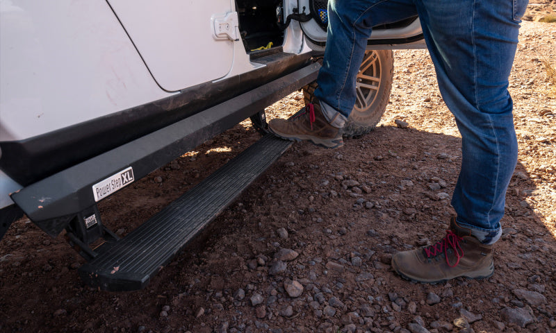 Jeep JT Gladiator 20-24 (Launch/Overlnd/Rubicon/Sport/Sport S) PowerStep XL d'AMP Research - Noir