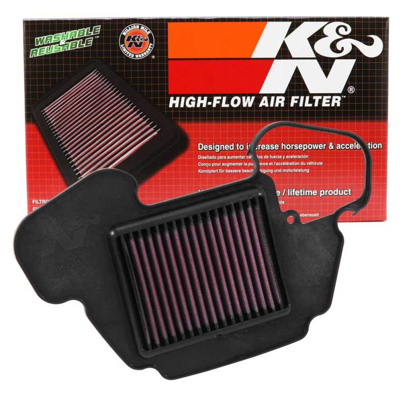 Filtre à air K&amp;N pour Honda Grom 125/MSX125 2013-2015
