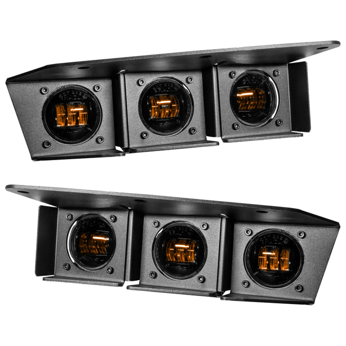 Oracle High 21-22 Ford Bronco Triple LED Fog Light kit for Steel Bumper SEE WARRANTY