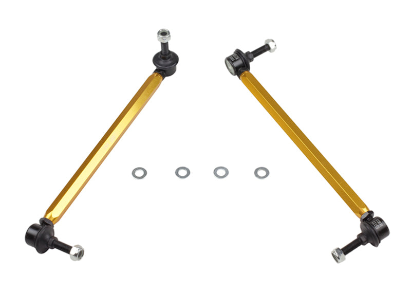 Kit de liaison de barre stabilisatrice avant Whiteline 02-06 R53 et 06+ R56 Mini Cooper S - liaisons à rotule réglables