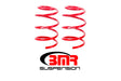 BMR 07-14 Shelby GT500 Front Handling Version Lowering Springs - Red BMR Suspension