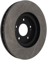 Rotor avant gauche fendu StopTech Power Slot 03-06 Evo 8 &amp; 9
