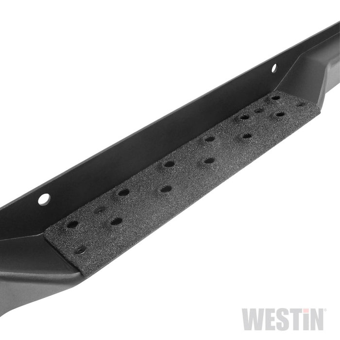 Marchepieds Westin/Snyper 07-17 Jeep Wrangler Rock Slider - Noir texturé