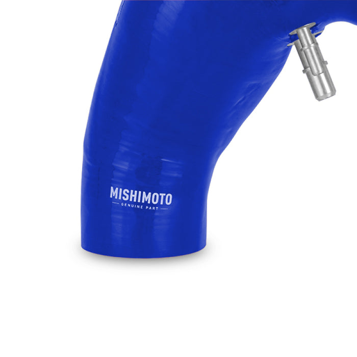 Tuyau d'induction en silicone Mishimoto 15+ Ford Mustang GT - Bleu