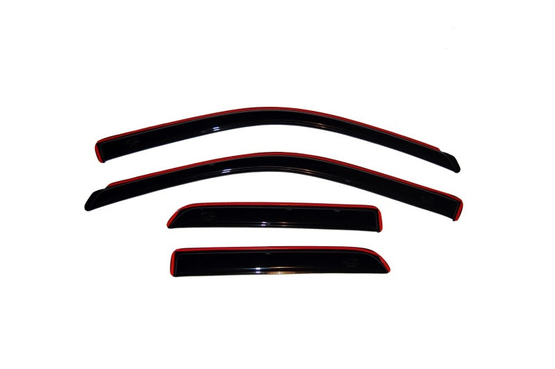 Déflecteurs de vitres avant et arrière AVS 09-18 Dodge RAM 1500 Quad Cab Ventvisor 4 pièces - Fumé