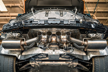 Système de silencieux d'échappement Cat-Back à valve de 3 pouces pour Chevrolet Corvette C8 Z06 2023 (réutilise les embouts de stock)