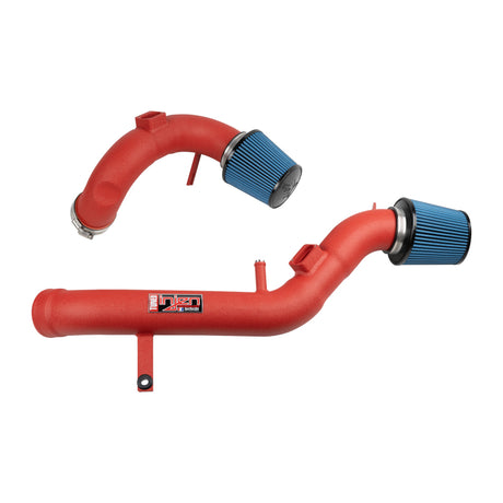 Système d'admission Injen 2015 M3/M4 3.0L Twin Turbo Wrinkle Red Short Ram 2 pièces avec technologie MR