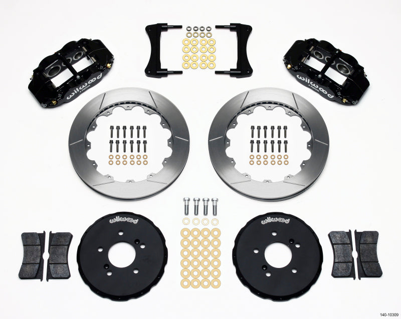 Kit de chapeau avant Wilwood Narrow Superlite 6R 12,88 pouces Honda S2000
