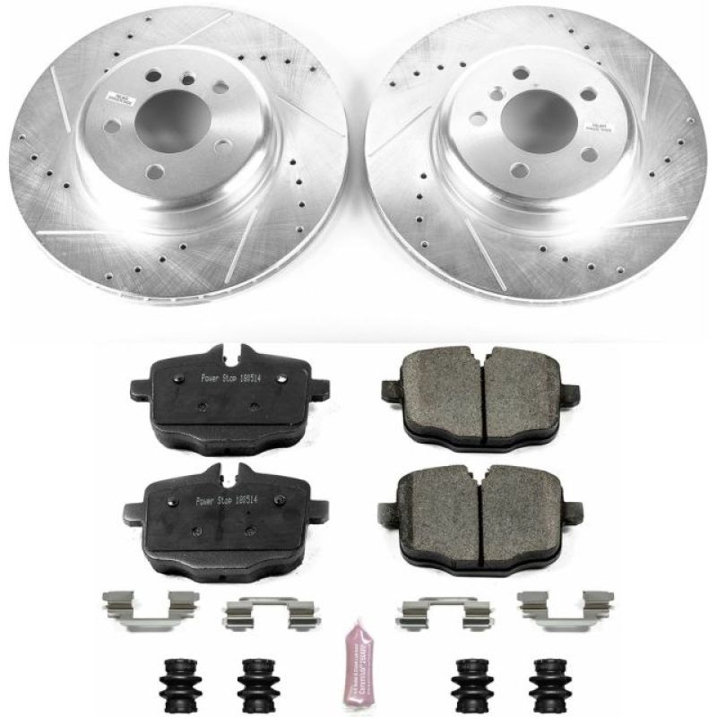 Kit de freins sport Power Stop 11-16 pour BMW 550i Z23 Evolution arrière