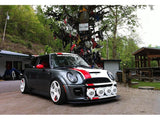 Phares de projecteur Spyder Mini Cooper 02-06 DRL Noir Haut H1 Bas H1 PRO-YD-MC02-DRL-BK