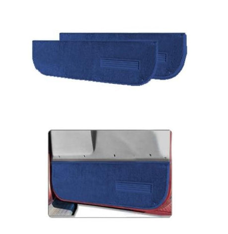 Tapis de remplacement pour plancher complet Pro-Line Lund 73-91 Chevy Blazer (2 portes 2 roues motrices/4 roues motrices RV) - Bleu (2 pièces)