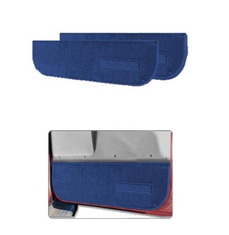 Tapis de remplacement pour plancher complet Pro-Line Dodge D100 Std. Cab 73-89 de Lund - Bleu (2 pièces)