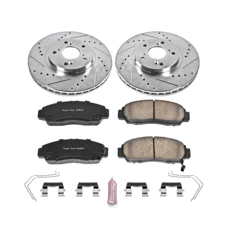 Kit de freins sport Power Stop 11-14 Acura TSX Z23 Evolution avant