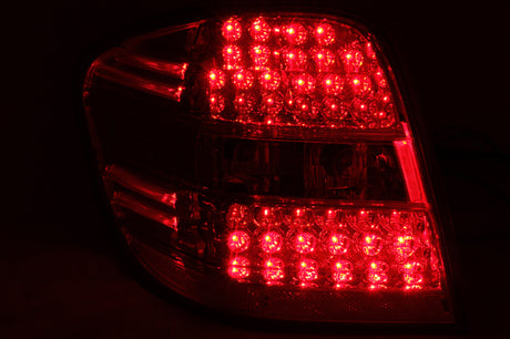 Feux arrière à LED ANZO 2006-2007 Mercedes Benz Classe M W164 Rouge/Clair