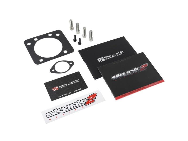 Corps de papillon en billette de 68 mm Skunk2 Pro Series Honda/Acura (séries D/B/H/F) (série noire) (course uniquement)