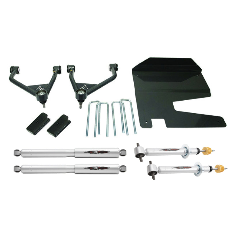 Kit de suspension Belltech 19-20 Chevrolet Silverado / GMC Sierra 1500 4WD 4 pouces avec amortisseurs