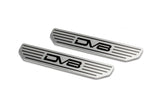 Plaques de seuil avant pour Jeep Gladiator JL 2 portes DV8 Offroad 2018-2019